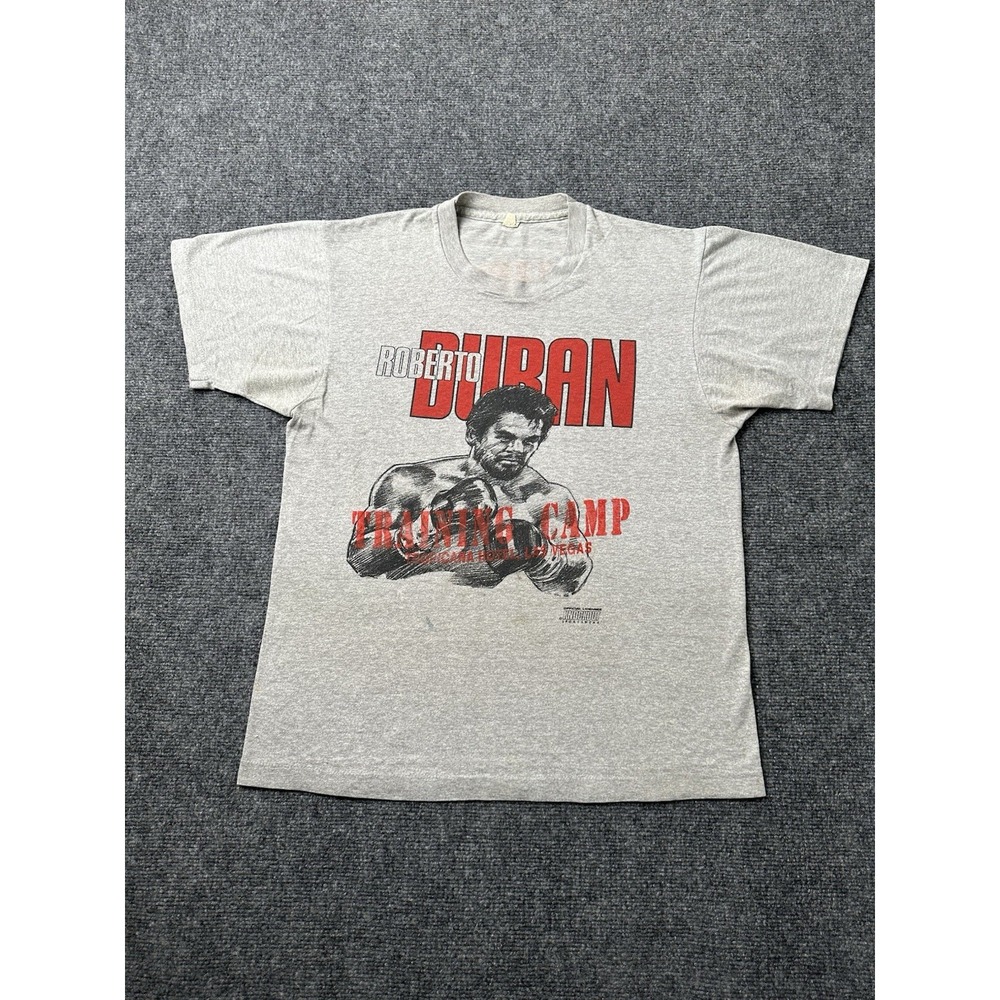 Mens Roberto Duran Boxing Training Camp‎ Las Vegas 1980s, Size M
